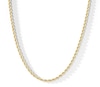 Thumbnail Image 0 of 10K Hollow Gold Rope Chain - 24"