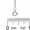 Thumbnail Image 2 of 10K White Gold Singapore Chain - 16&quot;