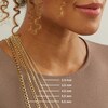 Thumbnail Image 4 of 10K Hollow Gold Curb Chain - 24&quot;
