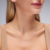 Thumbnail Image 2 of 10K Solid White Gold Box Chain - 18"