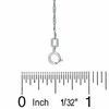 Thumbnail Image 1 of 020 Gauge Singapore Chain Necklace in 10K Solid White Gold - 20"