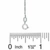 Thumbnail Image 2 of 020 Gauge Singapore Chain Necklace in 10K Solid White Gold - 20"
