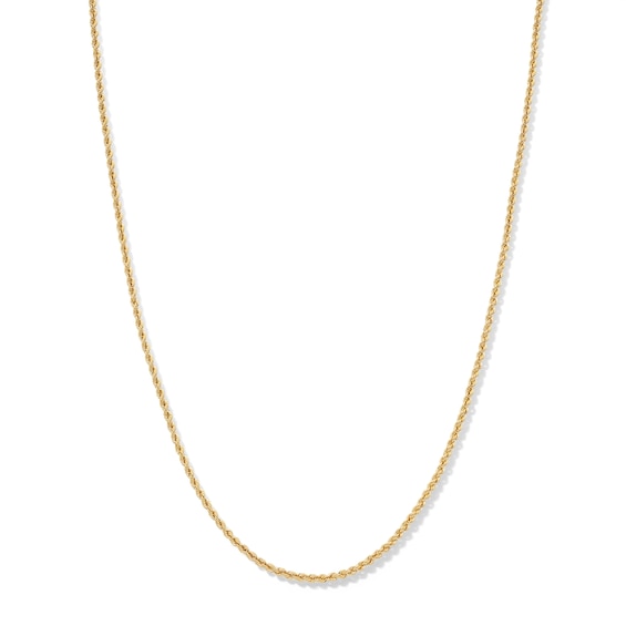 10K Hollow Gold Rope Chain