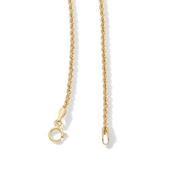 10K Hollow Gold Rope Chain