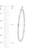 Thumbnail Image 2 of 45mm Hoop Earrings in Sterling Silver