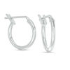 Thumbnail Image 0 of Extra Small Hoop Earrings in Sterling Silver