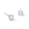 Thumbnail Image 1 of 4mm Cubic Zirconia Stud Earrings in Sterling Silver