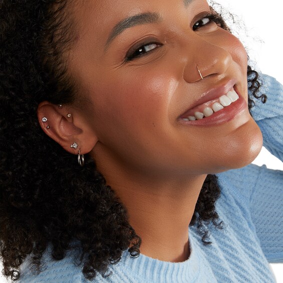 15mm Hoop Earrings in Sterling Silver