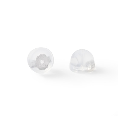 Solid Sterling Silver 10mm CZ Solitaire Studs
