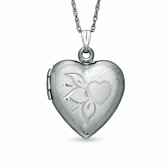 Sterling Silver Heart Locket