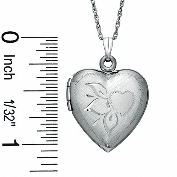 Sterling Silver Heart Locket