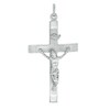 Thumbnail Image 1 of Large Crucifix Charm in Sterling Silver