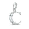 Thumbnail Image 0 of Cubic Zirconia Small Initial "C" Charm in Sterling Silver