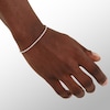 Thumbnail Image 3 of Made in Italy 050 Gauge Diamond-Cut Solid Rope Chain Bracelet in Solid Sterling Silver