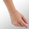 Thumbnail Image 4 of Made in Italy 050 Gauge Diamond-Cut Solid Rope Chain Bracelet in Solid Sterling Silver