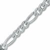 Thumbnail Image 1 of 300 Gauge Figaro Chain Bracelet in Sterling Silver - 9"