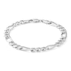 Made in Italy 180 Gauge Figaro Chain Bracelet in Sterling Silver - 8"