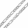 Thumbnail Image 0 of Made in Italy 120 Gauge Figaro Chain Necklace in Sterling Silver - 22"