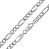 Thumbnail Image 1 of Made in Italy 120 Gauge Figaro Chain Necklace in Sterling Silver - 22"