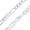 Thumbnail Image 0 of Sterling Silver 220 Gauge Figaro Chain Necklace - 22"