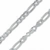 Sterling Silver 180 Gauge Figaro Chain Necklace - 22"