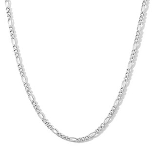 Sterling Silver Figaro Chain Made in Italy
