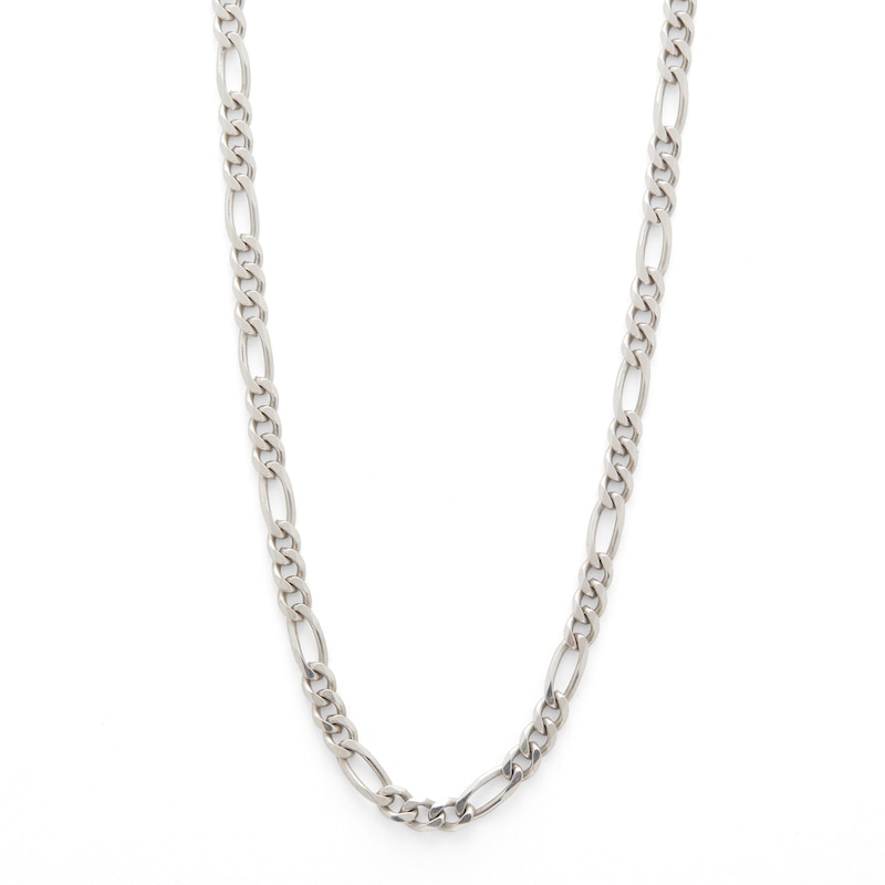 Made in Italy 100 Gauge Figaro Chain Necklace in Solid Sterling Silver - 20"