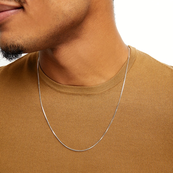 Sterling Silver Box Chain Made in Italy