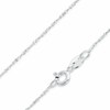 Thumbnail Image 1 of Made in Italy 035 Gauge Twisted Serpentine Chain Necklace in Sterling Silver - 16"