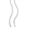 Thumbnail Image 2 of Made in Italy 150 Gauge Curb Chain Necklace in Solid Sterling Silver - 24"
