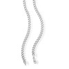 Thumbnail Image 2 of Made in Italy 150 Gauge Curb Chain Necklace in Solid Sterling Silver - 24"