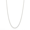 Thumbnail Image 1 of Sterling Silver Diamond-Cut Rope Chain Made in Italy - 16"