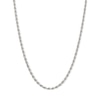 Thumbnail Image 0 of Made in Italy 040 Gauge Diamond-Cut Rope Chain Necklace in Solid Sterling Silver - 20"