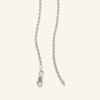 Thumbnail Image 1 of Made in Italy 040 Gauge Diamond-Cut Rope Chain Necklace in Solid Sterling Silver - 20"
