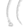 Thumbnail Image 2 of Made in Italy 030 Gauge Singapore Chain Necklace in Solid Sterling Silver - 18"