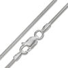 Made in Italy 035 Gauge Solid Snake Chain Necklace in Sterling Silver - 18"