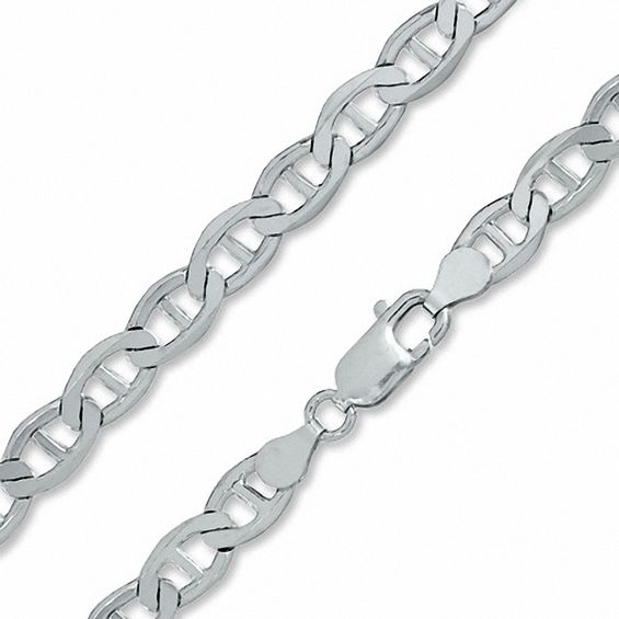 Sterling Silver 150 Gauge Figarucci Chain Necklace - 20"