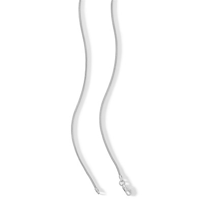 Sterling Silver Snake Chain Made in Italy - 20"