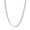 Thumbnail Image 0 of Made in Italy 100 Gauge Diamond-Cut Rope Chain Necklace in Solid Sterling Silver - 22"