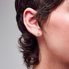 Thumbnail Image 2 of 4mm Trillion-Cut Cubic Zirconia Stud Earrings in Sterling Silver
