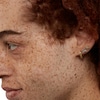 Thumbnail Image 4 of 10K Gold Diamond-Cut Huggie Hoop Earrings