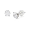 Thumbnail Image 0 of 6mm Cubic Zirconia Stud Earrings in Sterling Silver