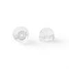 Thumbnail Image 1 of 6mm Cubic Zirconia Stud Earrings in Sterling Silver