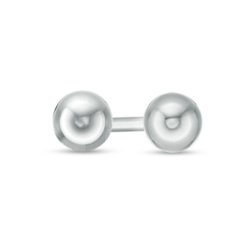 3mm Ball Stud Piercing Earrings in Solid Titanium | Banter