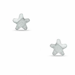 4mm Star Stud Piercing Earrings in Solid Stainless Steel