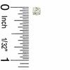 Thumbnail Image 2 of 4mm Cubic Zirconia Solitaire Stud Piercing Earrings in 14K Solid Gold