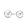 Thumbnail Image 0 of 4mm Ball Stud Piercing Earrings in 14K Solid White Gold