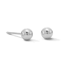 Thumbnail Image 1 of 4mm Ball Stud Piercing Earrings in 14K Solid White Gold