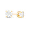 Thumbnail Image 1 of 3mm Cubic Zirconia Solitaire Stud Piercing Earrings in 14K Solid Gold