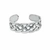 Thumbnail Image 1 of Weave Toe Ring in Sterling Silver